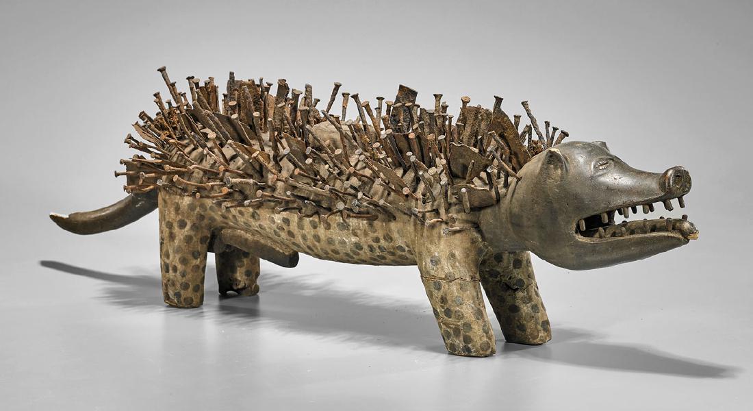 Kongo 'Nkisi Kozo' Figure (1 of 2)