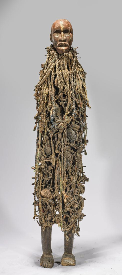 Tall Kongo 'Nkisi Nkondi' Figure (1 of 1)