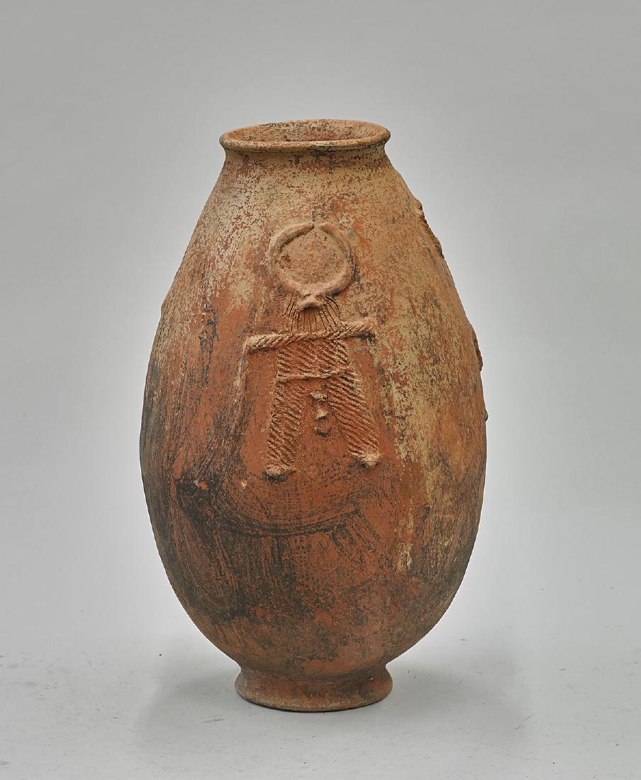 Tall African Pottery Jar (1 of 1)