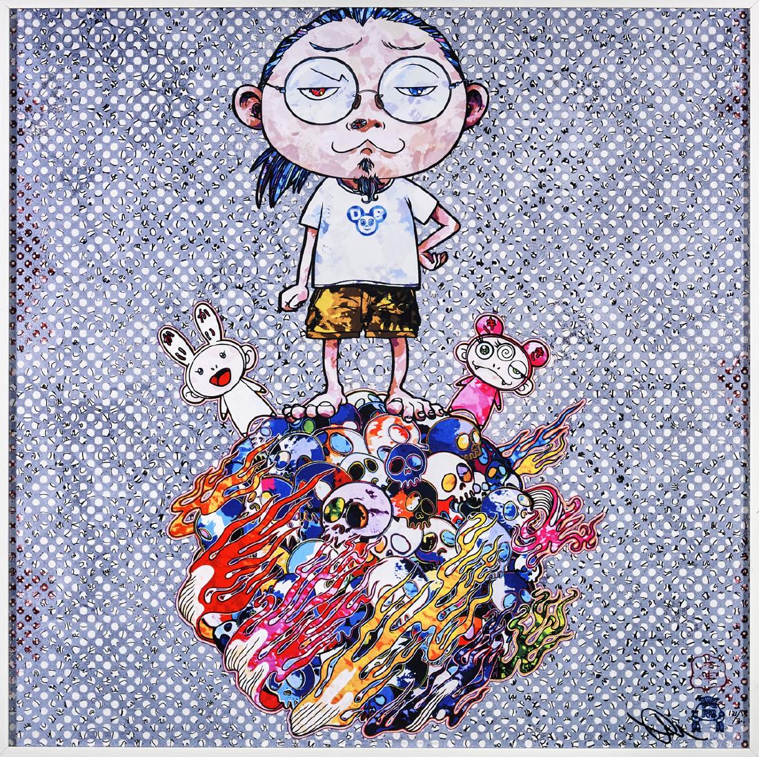OFFSET LITHOGRAPH BY TAKASHI MURAKAMI (1 of 2)