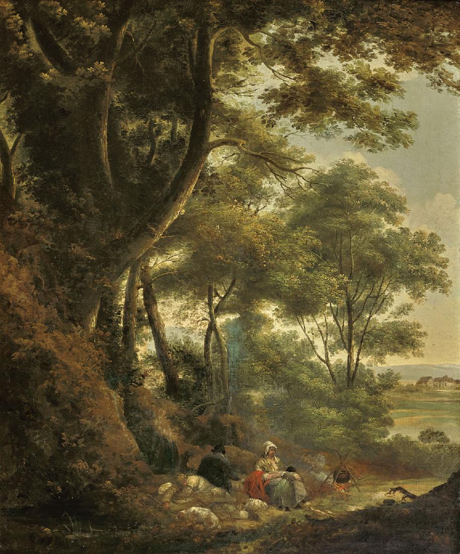 IMPORTANT OIL PAINTING BY GEORGE MORLAND (1 of 2)