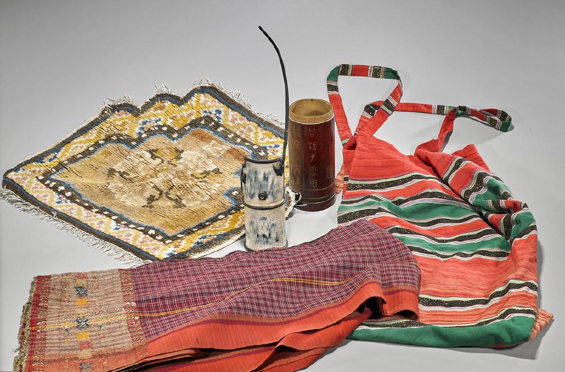 Group of Five Various Chinese & Southeast Asian Pieces (1 of 1)