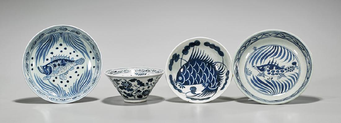 Group of Four Chinese Porcelains (1 of 2)