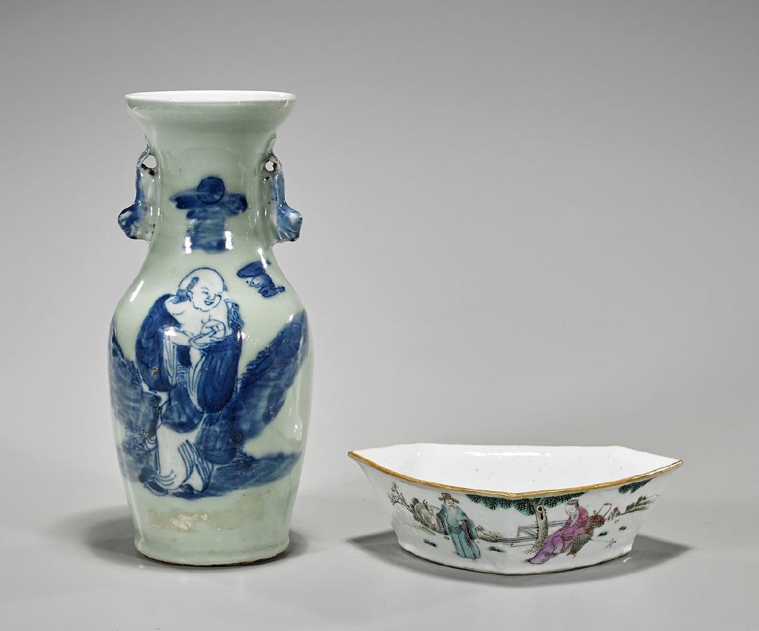 Two Old & Antique Chinese Porcelains (1 of 2)