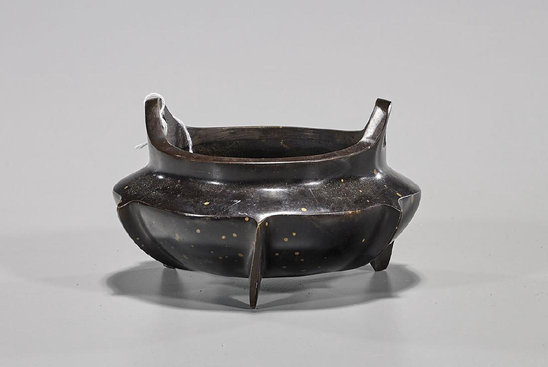 Chinese Qing-Style Bronze Incense Burner (1 of 2)