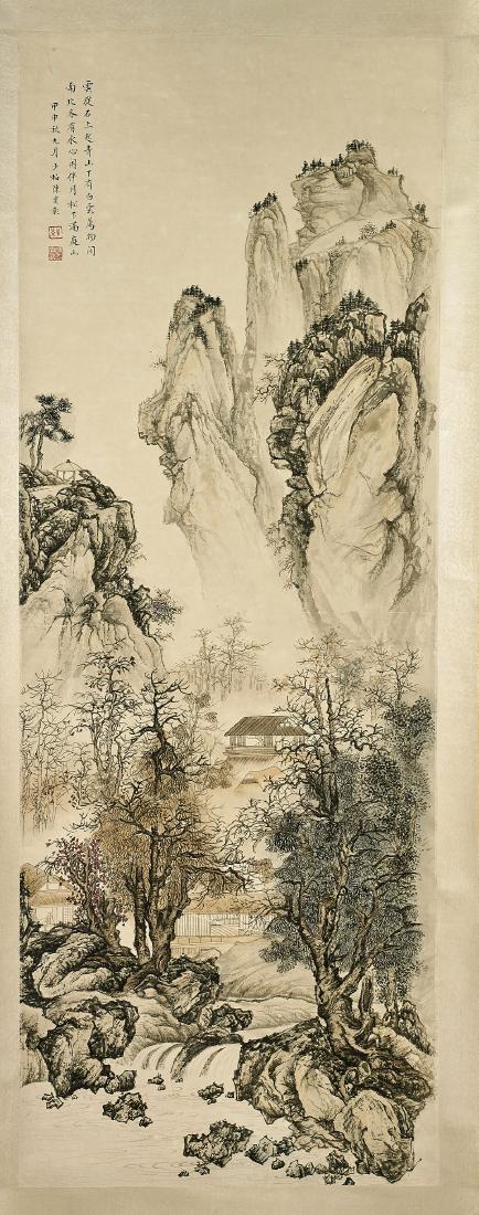 Two Chinese Paper Scrolls (1 of 5)