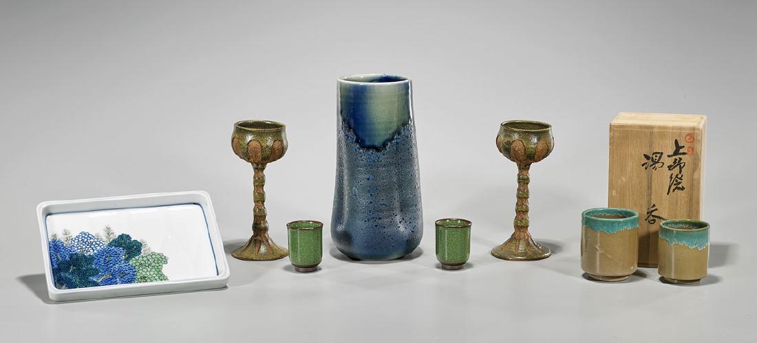 Collection of Various Signed Studio & Japanese Pottery (1 of 1)