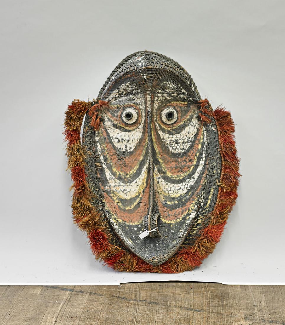 Large Sepik Woven Mask (1 of 1)