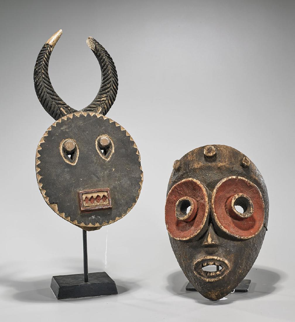 Two Various African Masks (1 of 1)