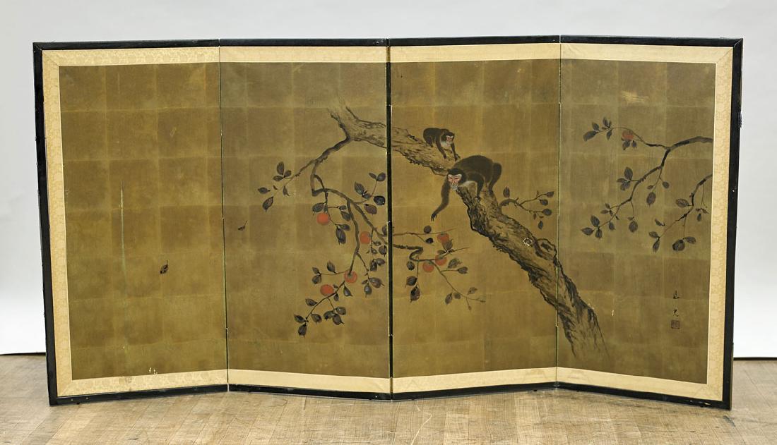 Japanese Four-Panel Screen (1 of 2)