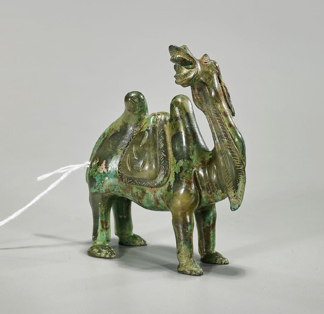 Chinese Carved Jade Model of a Camel (1 of 1)