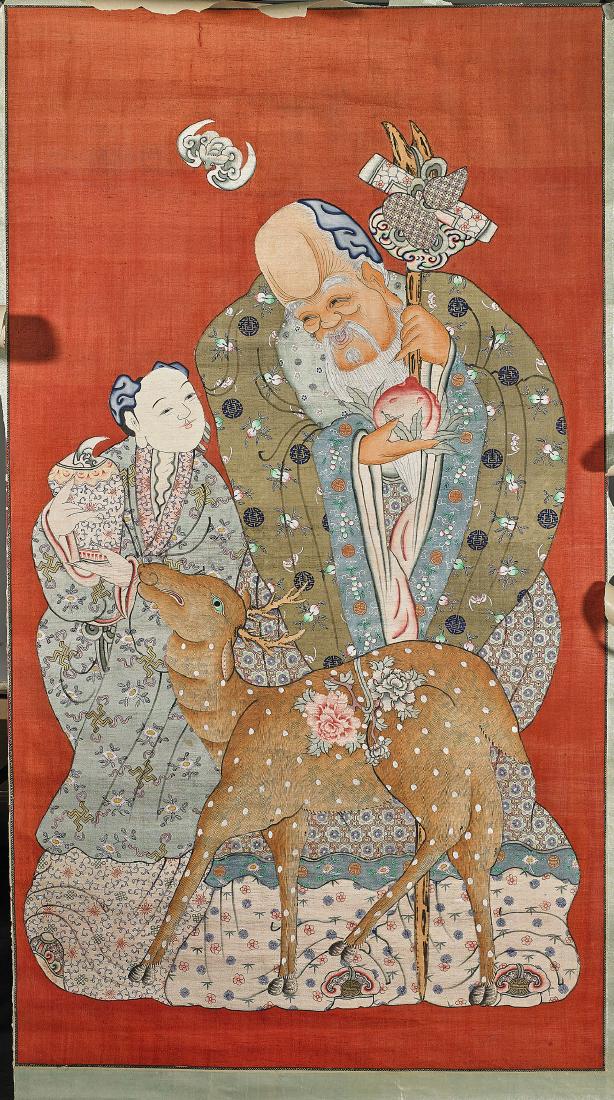 Three Chinese & Japanese Scrolls (1 of 6)