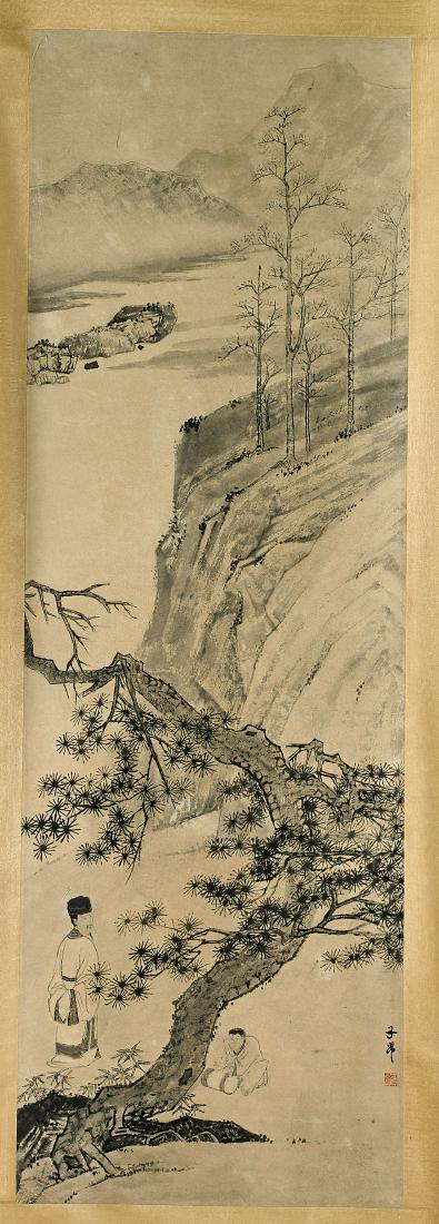 Three Chinese Scrolls: After Ren Renfa, Zhao Mengfu & (1 of 6)