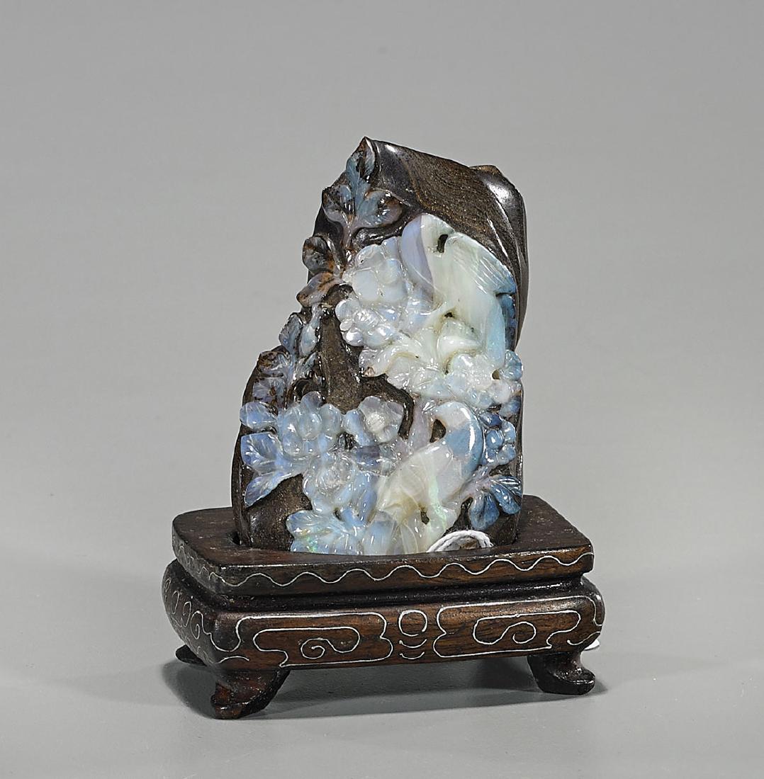 Chinese Boulder Opal Carving (1 of 1)