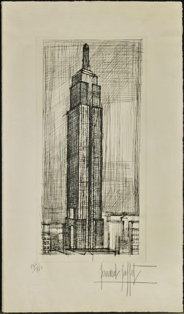 ベルナール・ビュッフェ,NEW YORK-Empire State Buildi