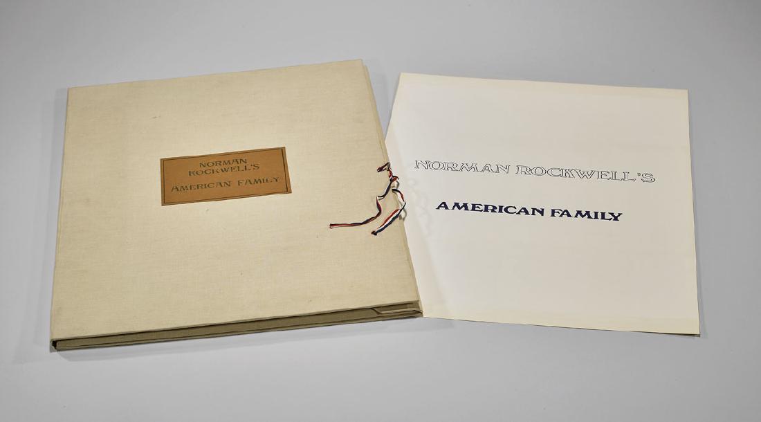 'AMERICAN FAMILY' PARTIAL FOLIO BY NORMAN ROCKWELL (1 of 8)
