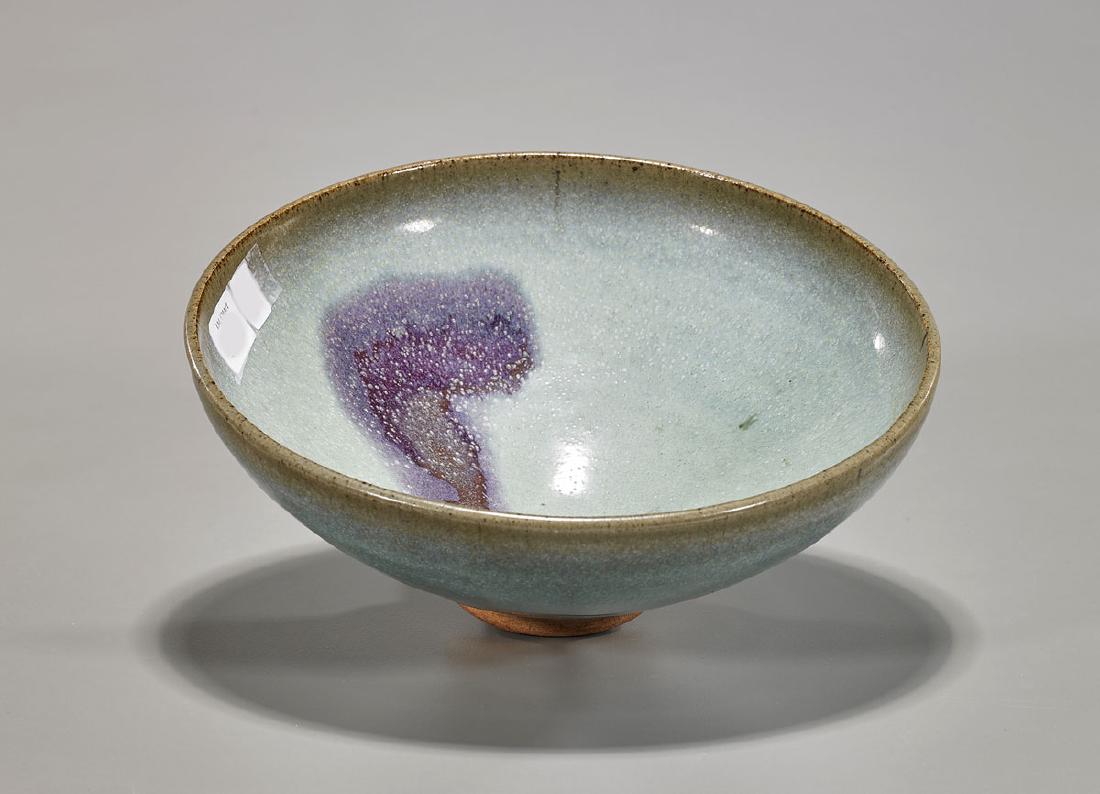 Large Song-Style Junyao-Type Glazed Bowl (1 of 2)