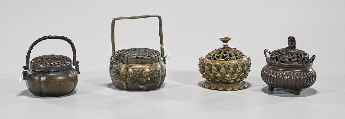 Group of Four Chinese Bronze Pieces (1 of 2)