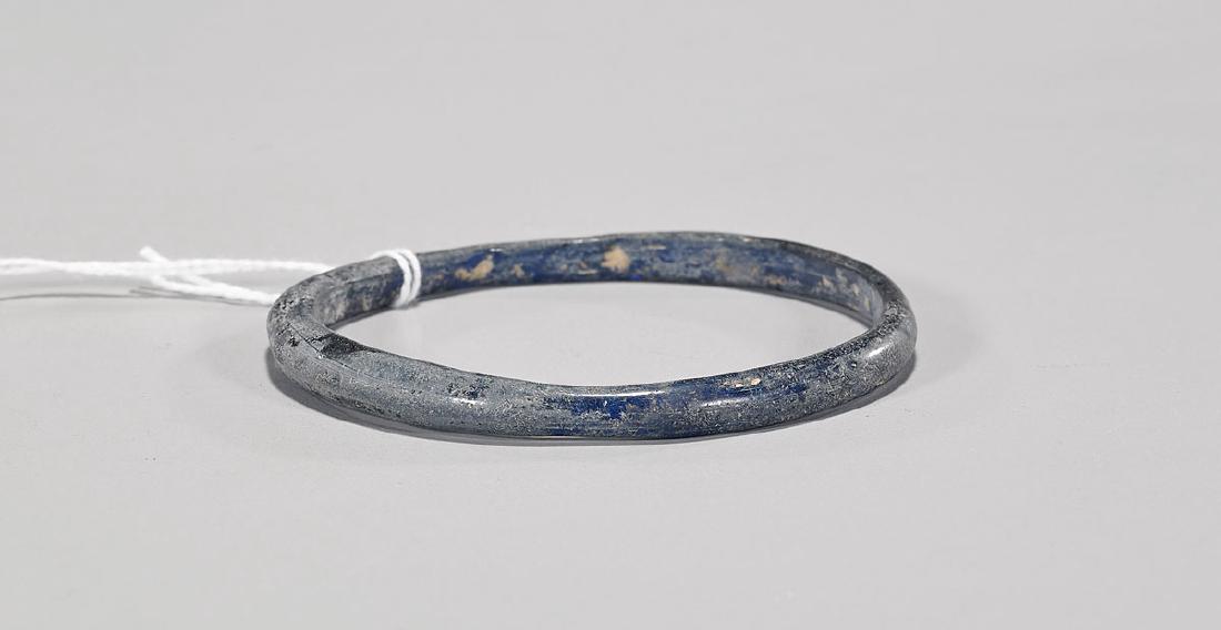 Roman Cobalt Blue Glass Bracelet (1 of 1)