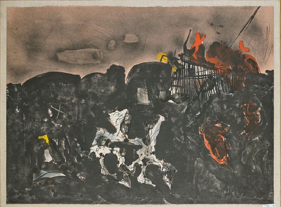 Artist's Proof Lithograph By Arthur Secunda (1 of 2)