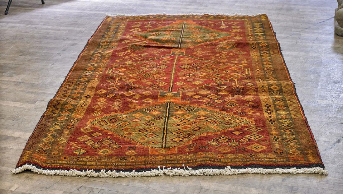 Hamedan Wool Rug (1 of 1)