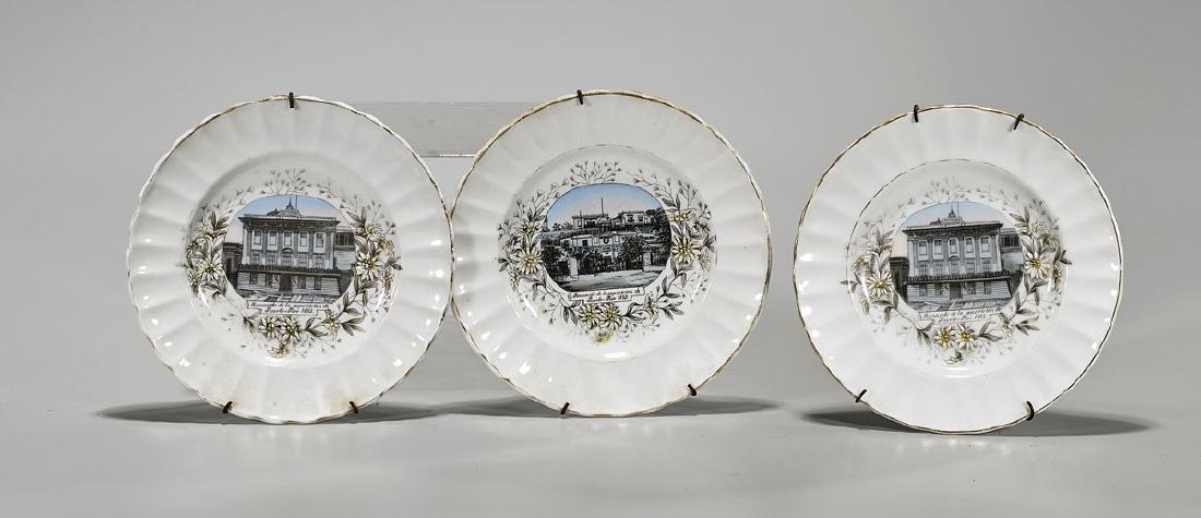 Three Antique Porcelain Dishes (1 of 1)