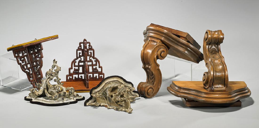 Group of Six Various Wall Brackets (1 of 1)