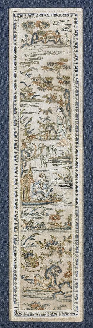 Antique Chinese Embroidered Silk Textile (1 of 1)