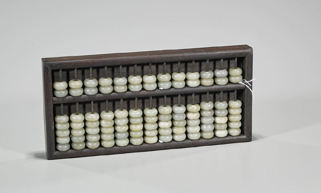 Chinese Carved Hardstone Abacus (1 of 1)