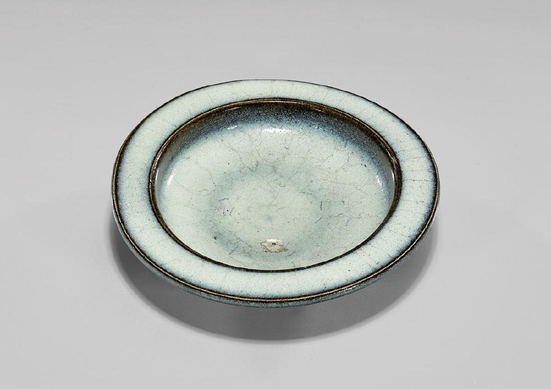 Song Dynasty Junyao Glazed Dish (1 of 3)