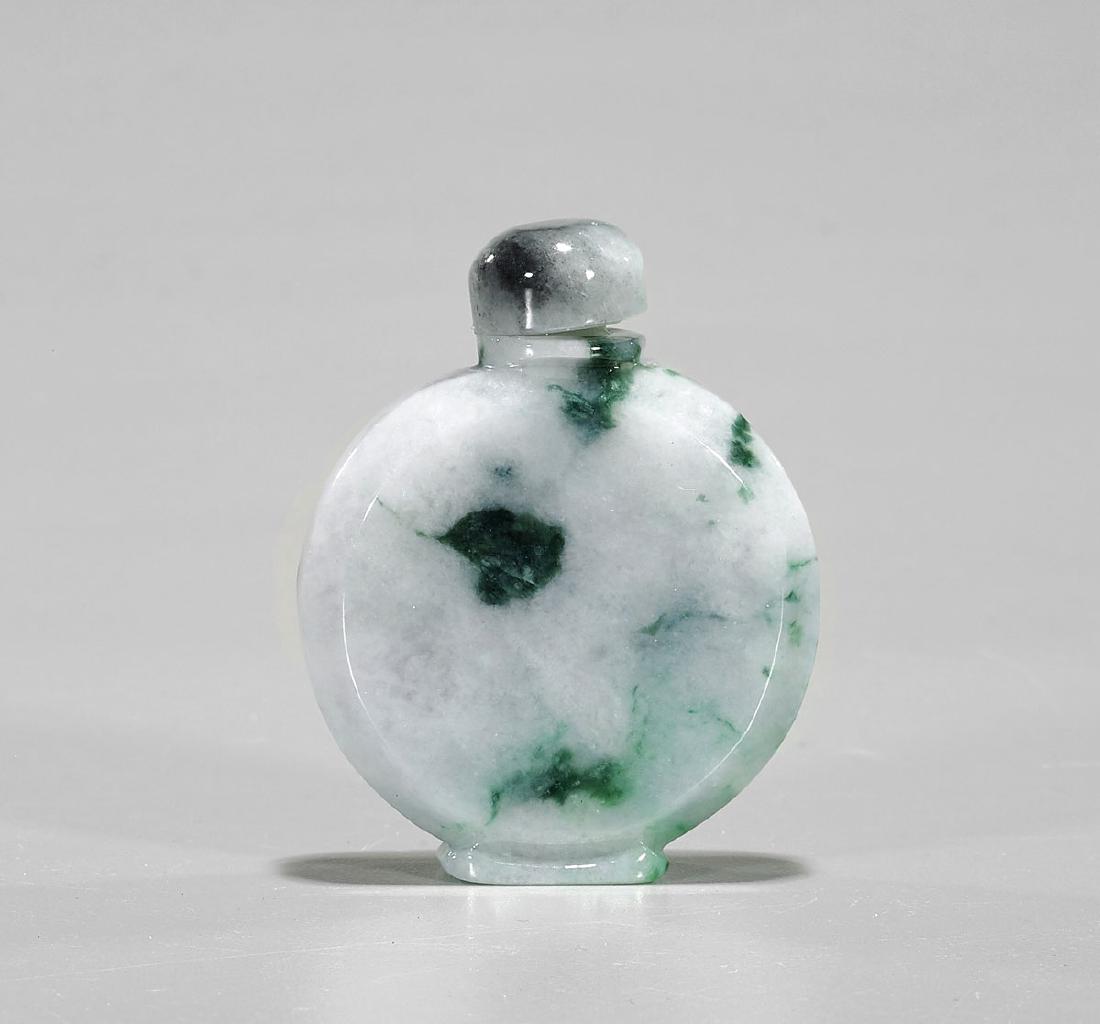 Chinese Jadeite Snuff Bottle (1 of 1)
