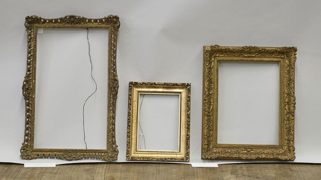 Group of Three Gilt Wood Frames (1 of 1)