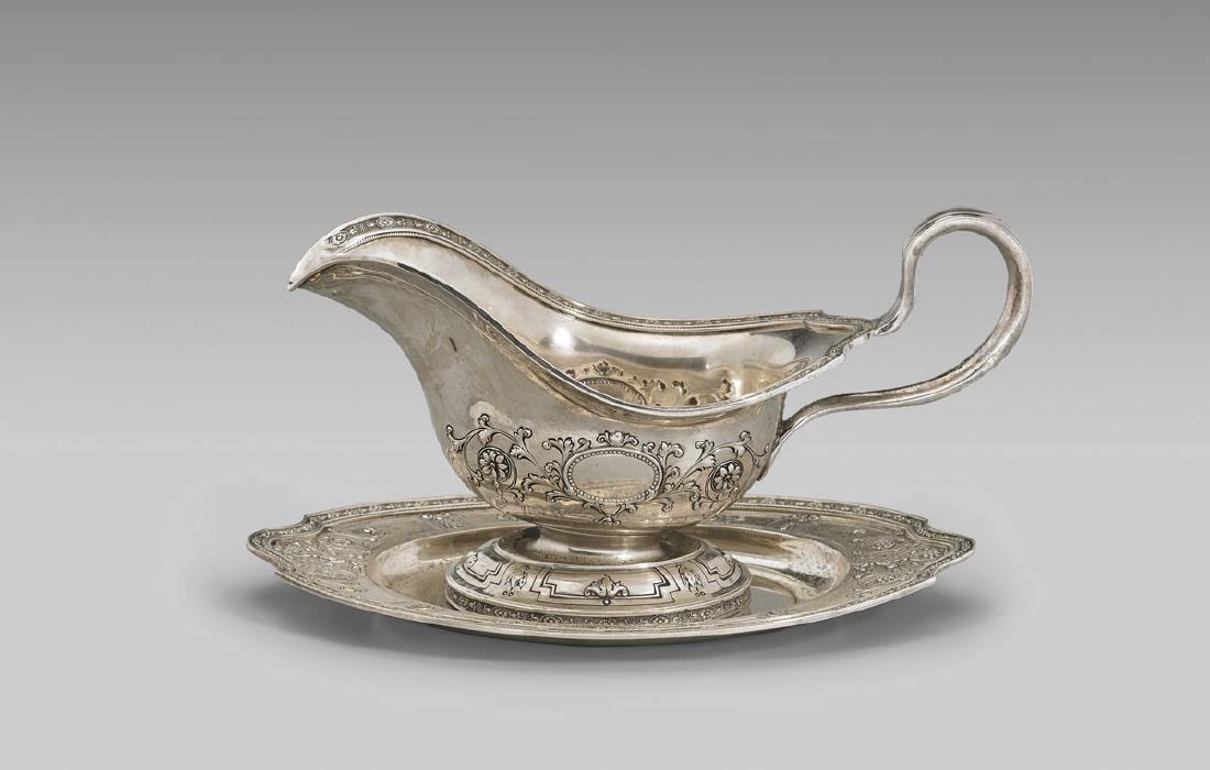 STERLING SAUCE BOAT BY THEODORE B. STARR (1 of 4)