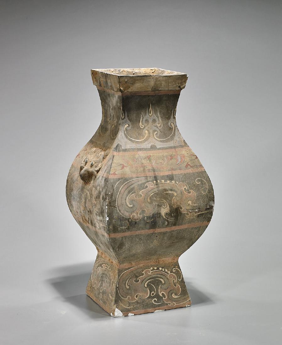 Chinese Han-Style Painted Pottery Vase (1 of 1)
