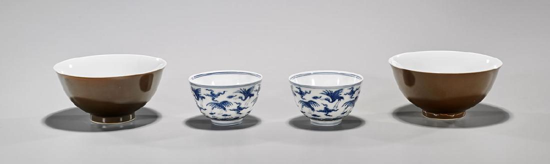 Four of Chinese Porcelain Cups & Bowls (1 of 2)