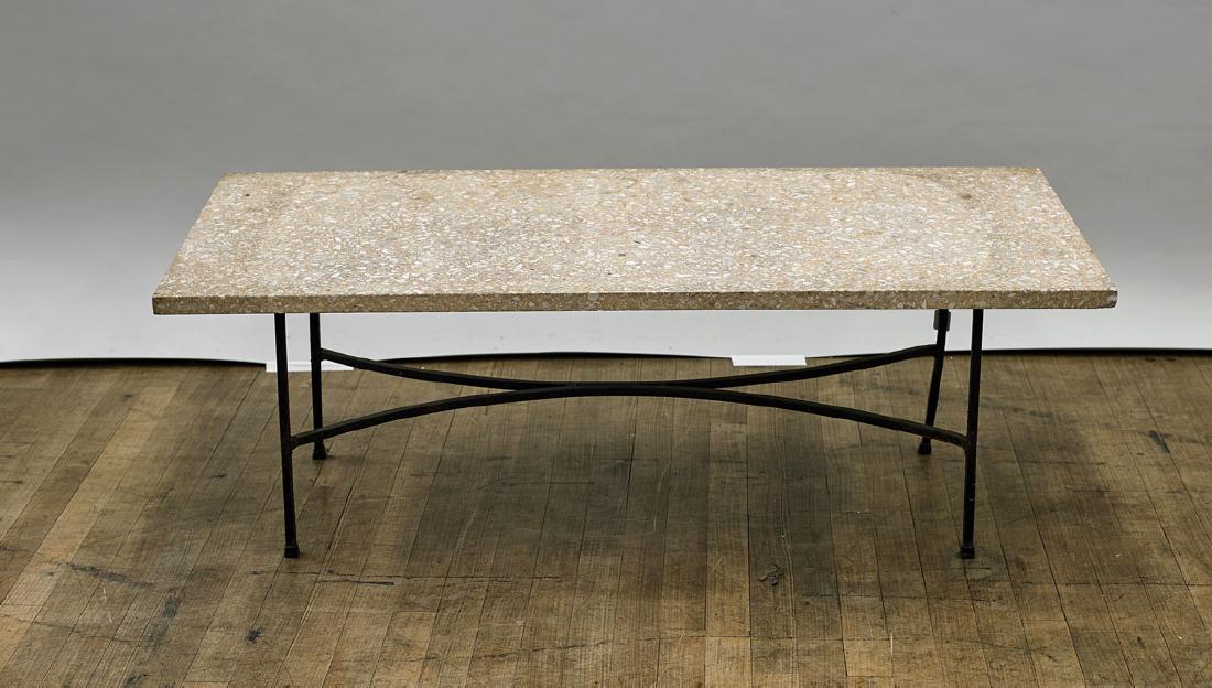 Stone & Metal Table (1 of 1)