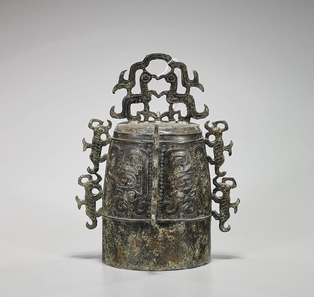 Chinese Archaistic Bronze Bell (1 of 1)