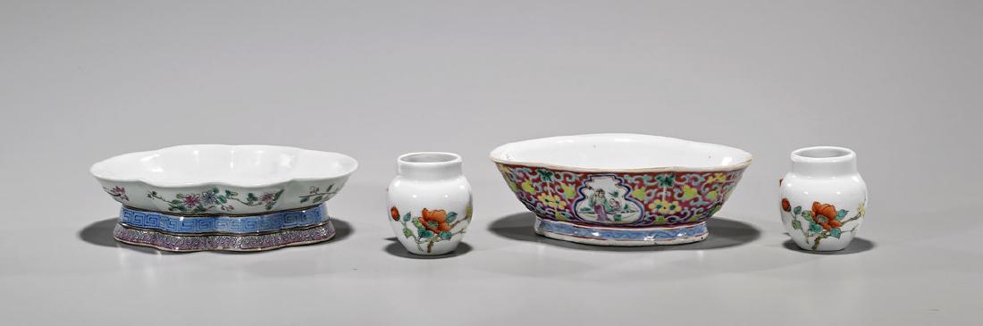 Group of Four Chinese Porcelains (1 of 1)