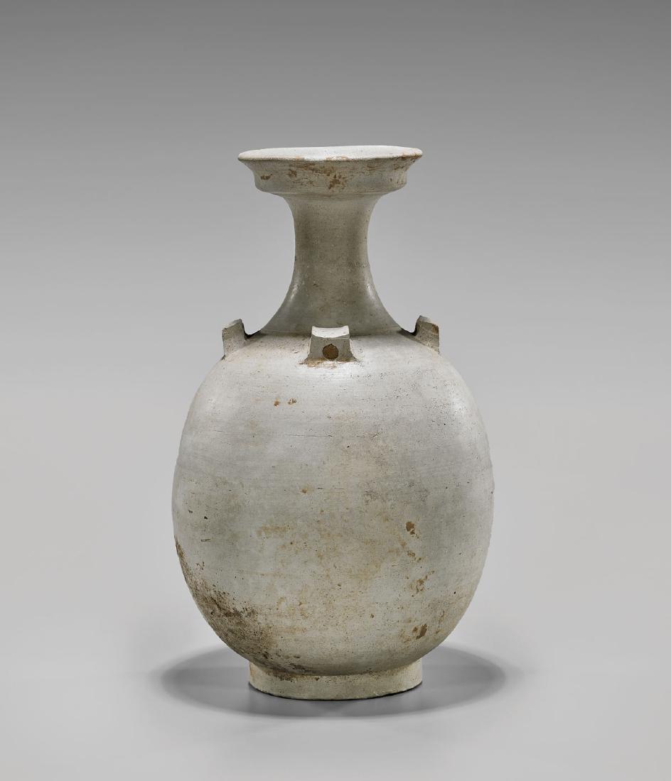 TALL TANG DYNASTY STONEWARE VASE