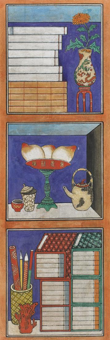 KOREAN PAINTING ON PAPER: Chaekkori (1 of 1)