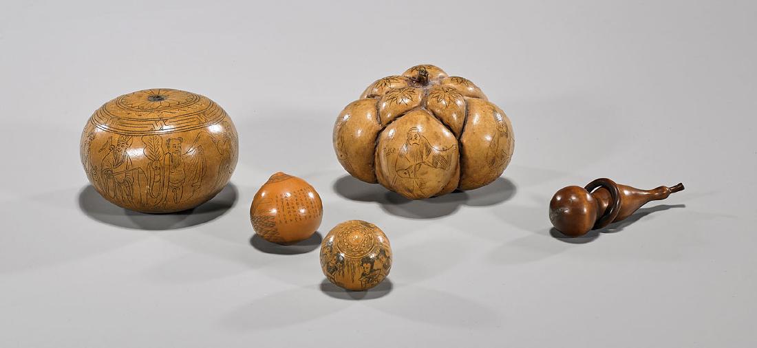 Group of Five Chinese Pieces (1 of 1)