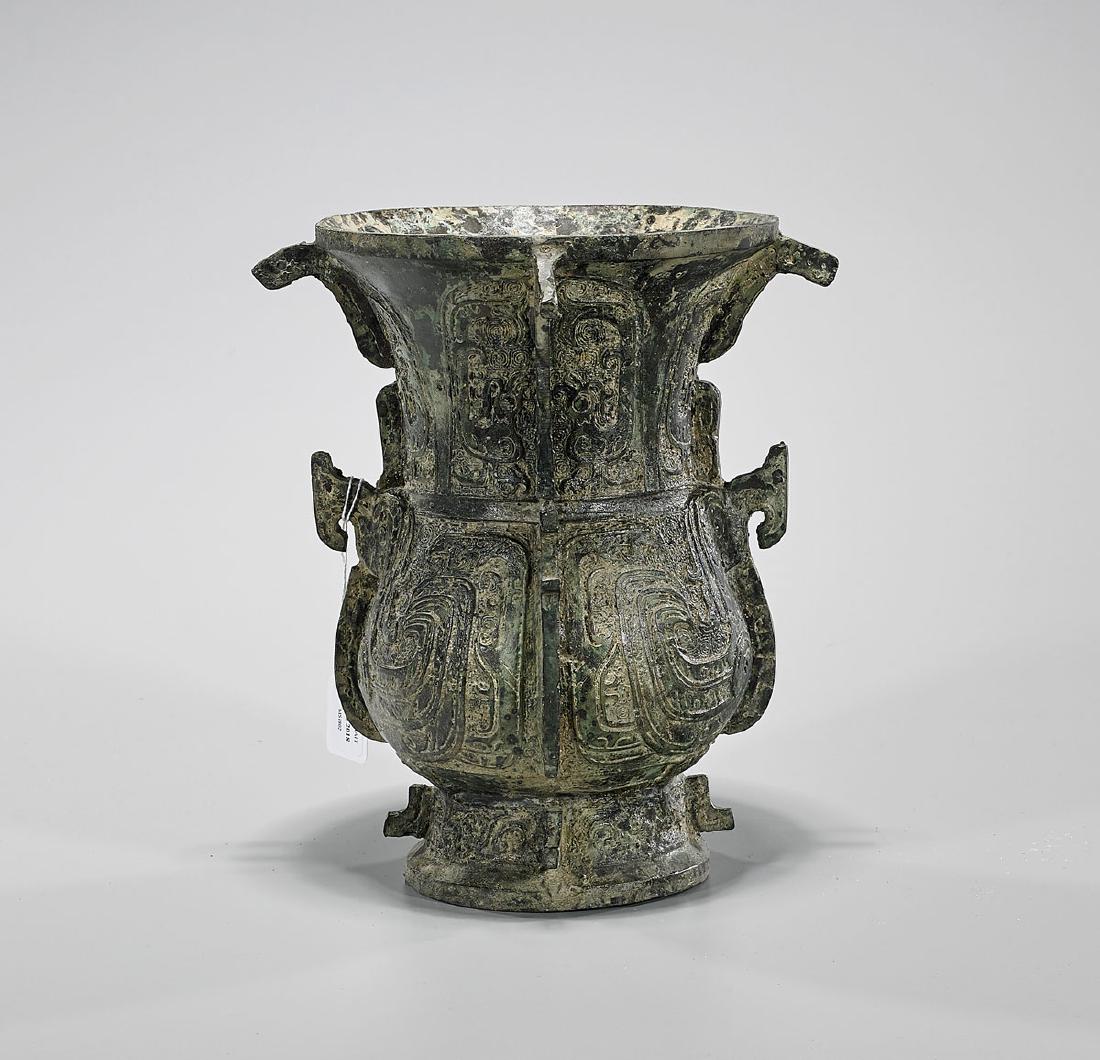 Archaistic Chinese Bronze Vessel (1 of 1)