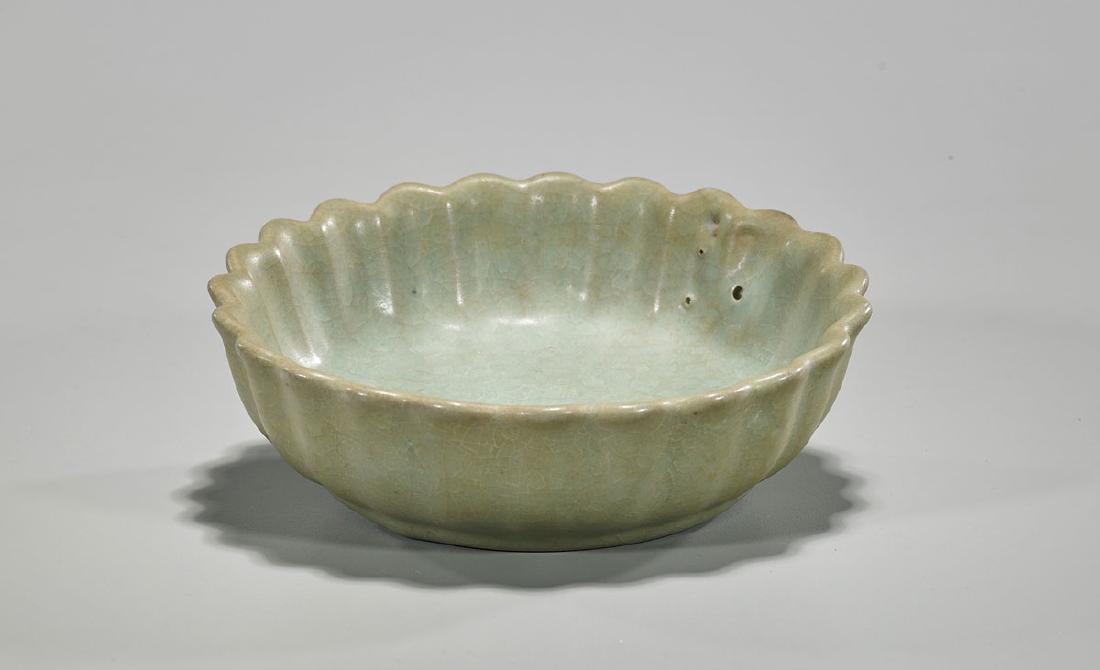 Chinese Song Dynasty Celadon Glazed Ceramic Basin (1 of 1)