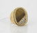 Tiger Eye, Diamond & 18K Yellow Gold Ring