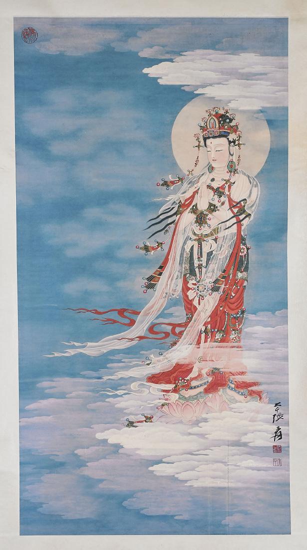 Two Chinese Prints After Zhang Daqian (1 of 4)