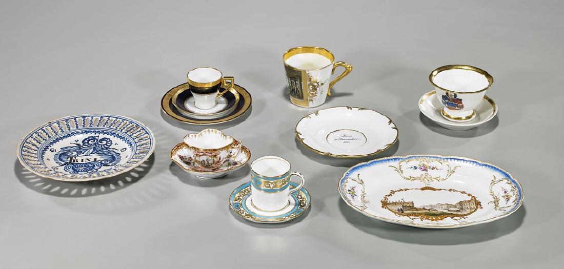 Collection of Continental Porcelain Wares (1 of 1)