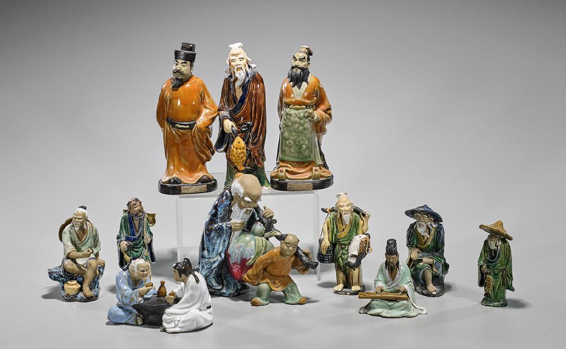 Collection of Eleven Chinese 'Mudmen' (1 of 1)