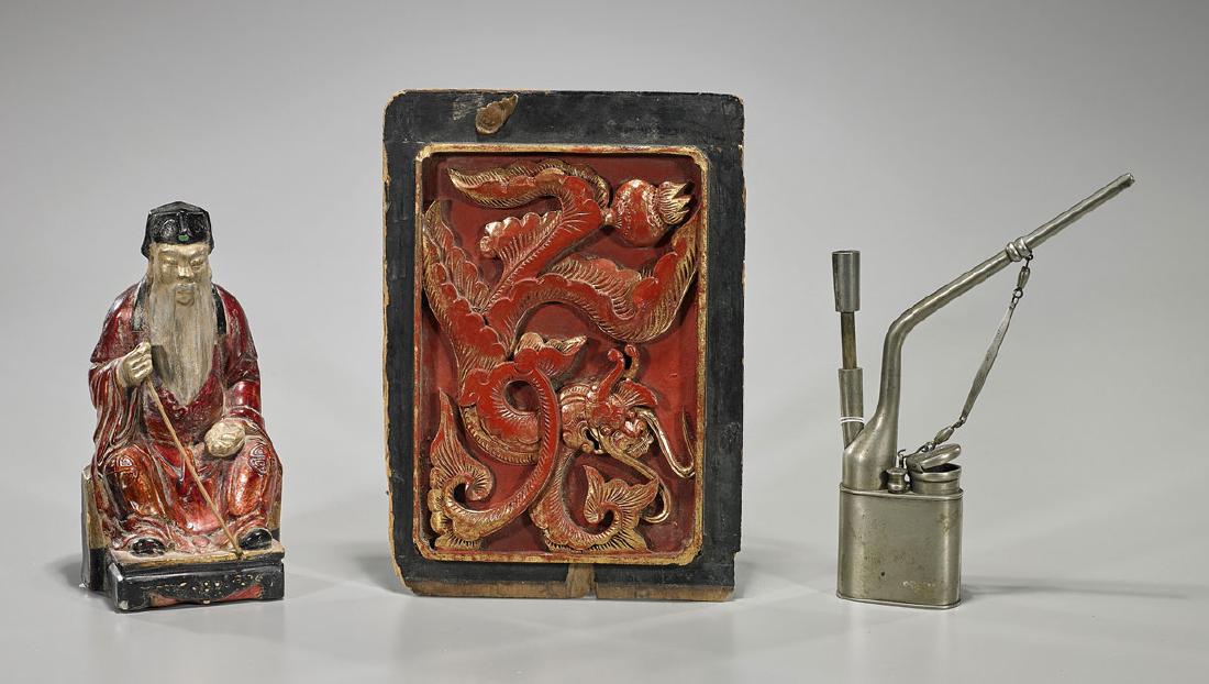 Group of Three Various Chinese Pieces (1 of 1)