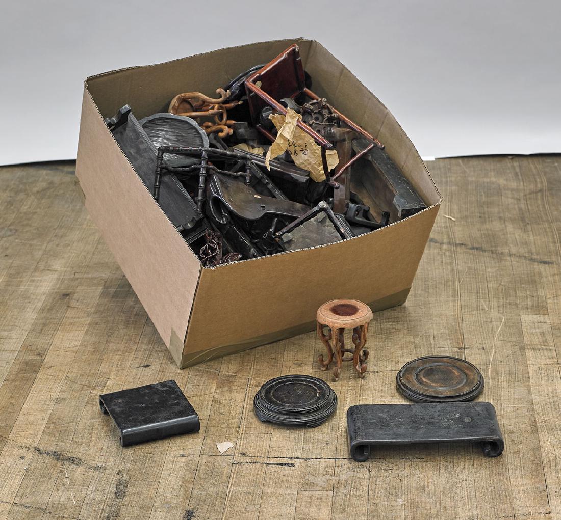 Collection of Various Wood Stands (1 of 1)