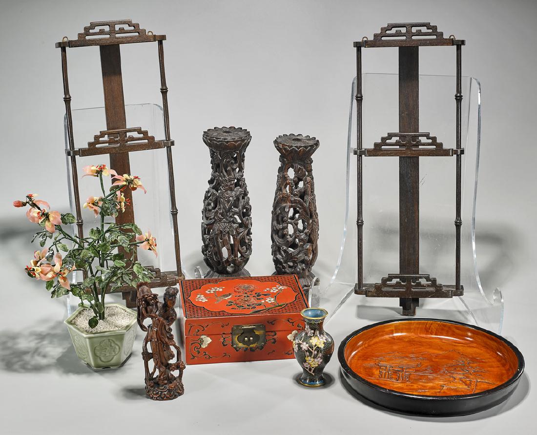 Group of Nine Various Asian Pieces (1 of 1)